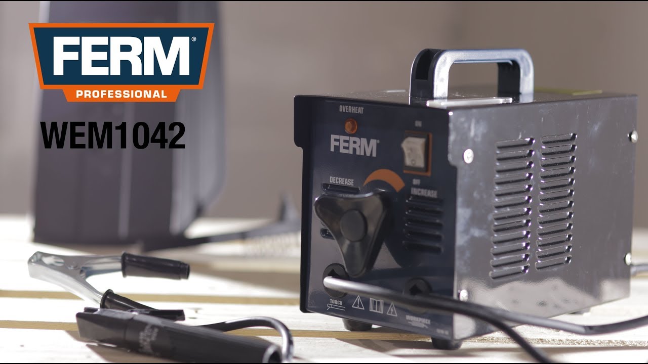 FERM Power Arc Welder WEM1042 YouTube