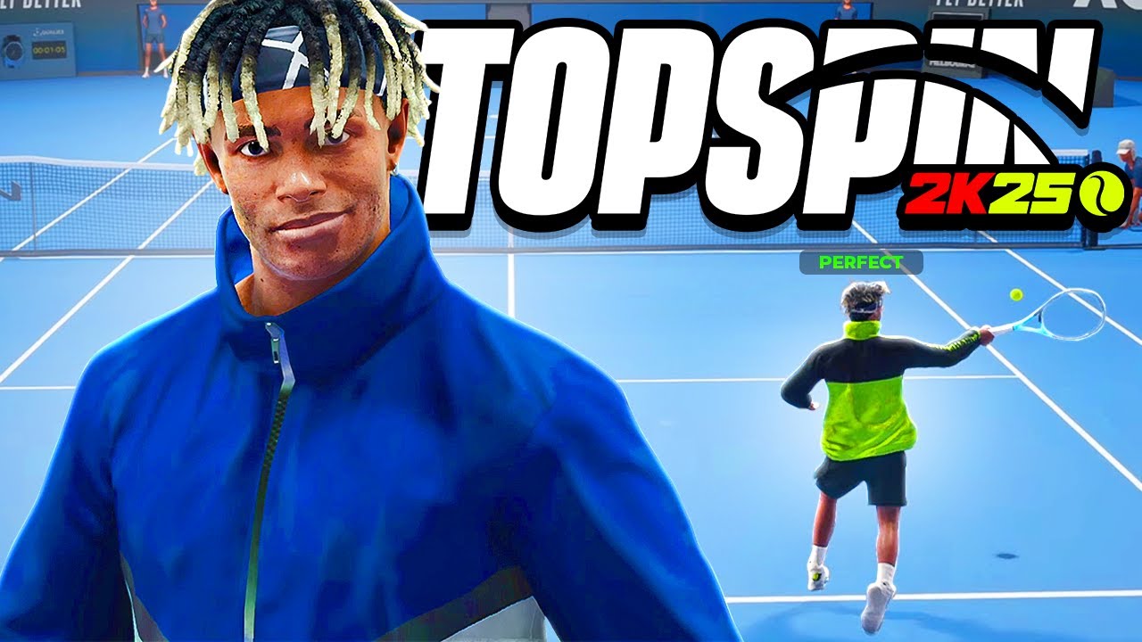 TOPSPIN 2K25 LAUNCH DAY! HITTING LEVEL 30 GRINDING COACH OBJECTIVES BEFORE WORLD TOUR!