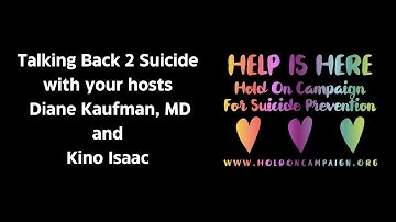 Talking Back 2 Suicide: Creating Meaning from Disconnection ~ Episode 53  (10/21/25)