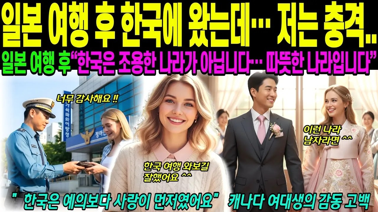 캐나다 여대생의 한국 여행, 예상외의 업스테이트 사연