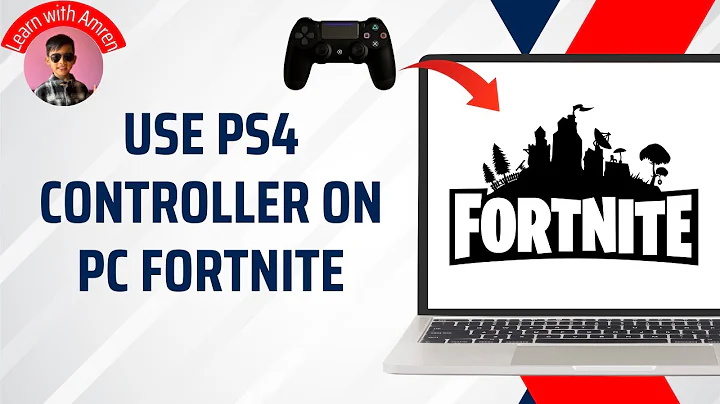 How to Use PS4 Controller on PC on Fortnite 2025 | Connect ps4 Controller to PC