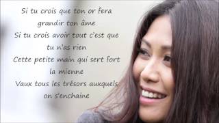 Anggun - A nos enfants Paroles