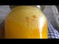 Как делать топленое масло/how to make melted butter/yağı necə əridillər