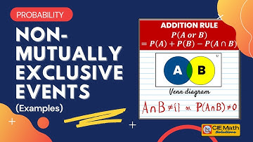 Probability of Non-Mutually Exclusive Events Examples | Addition Rule for Probability | Statistics 1