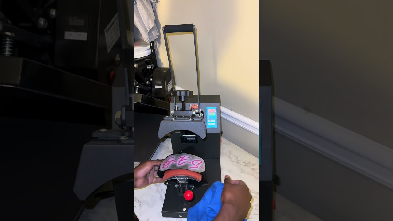 How To Custom Beanies Using A Vevor Hat Heat Press 