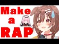 Inugami Korone make a RAP while being watched by Calliope【ENG SUB/Hololive】