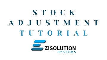 Stock Adjustment in Retailman