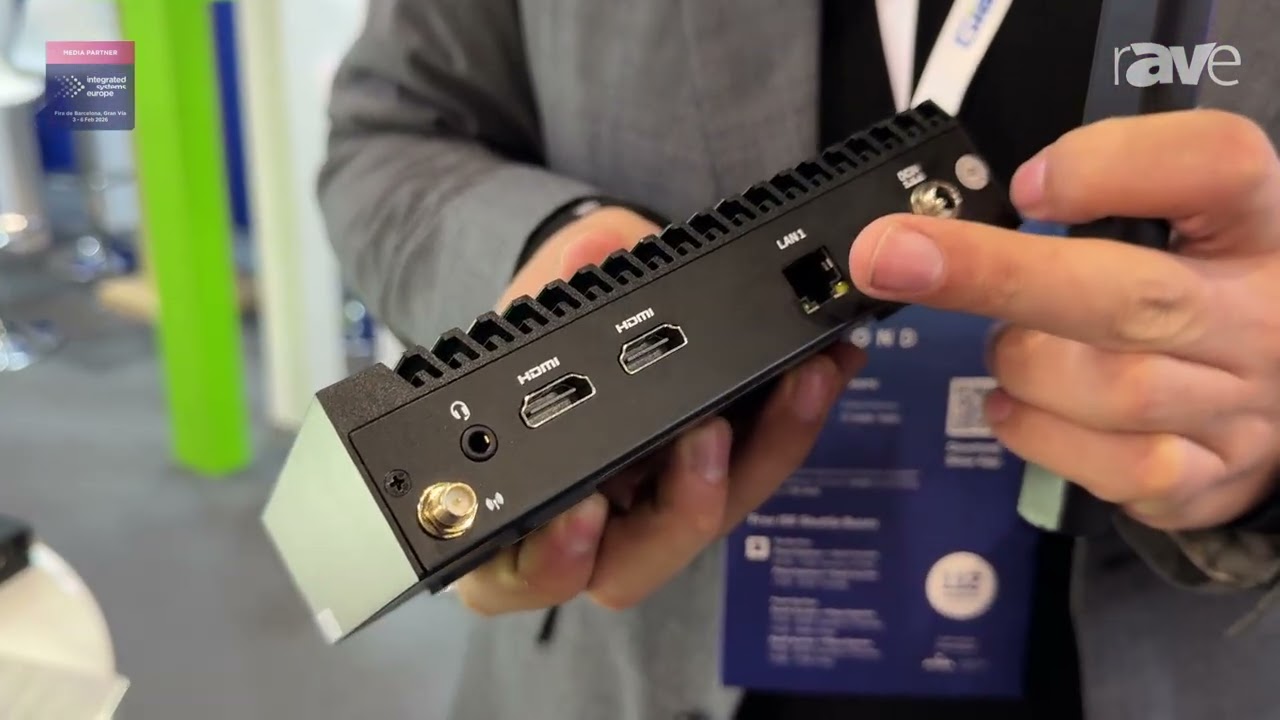 ISE 2026: Giada Demonstrates DN84 Digital Signage Player