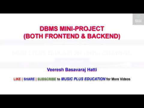 PART-1: DBMS MINI-PROJECT