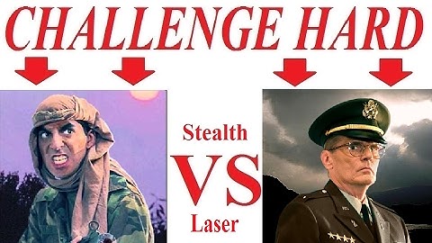 🔴 C&C Generals Zero Hour - Challenge Hard - 5 - Stealth vs Laser 🔴