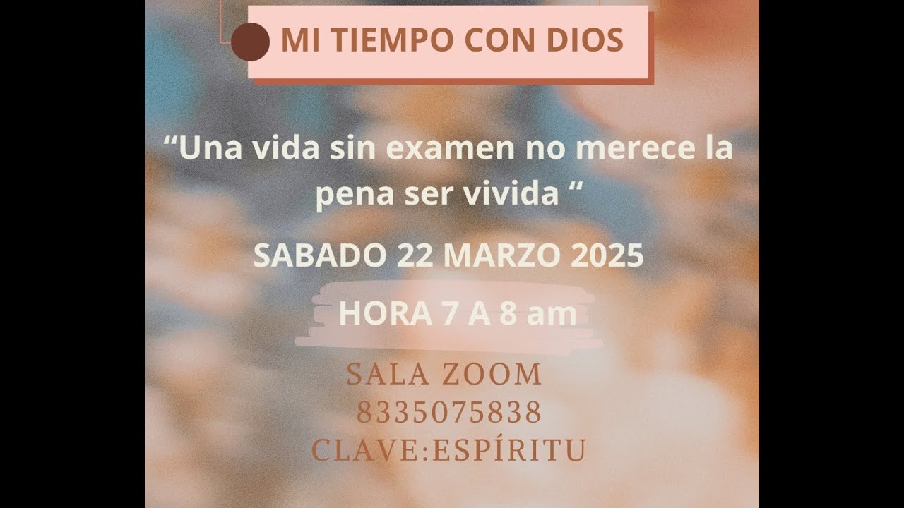UNA VIDA SIN EXAMEN NO MERECE LA PENA SER VIVIDA - YouTube