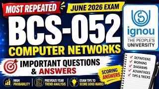 BCS 52 Important Question & Answers 2026 | Network Programming & Administration | Most Repeated PYQs