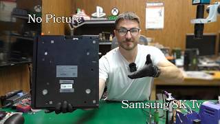 Samsung QN75QN800B No picture on screen SOC80002B Repair