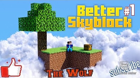 Sky Block survival in Minecraft (Cobblestone Generator) ep.1