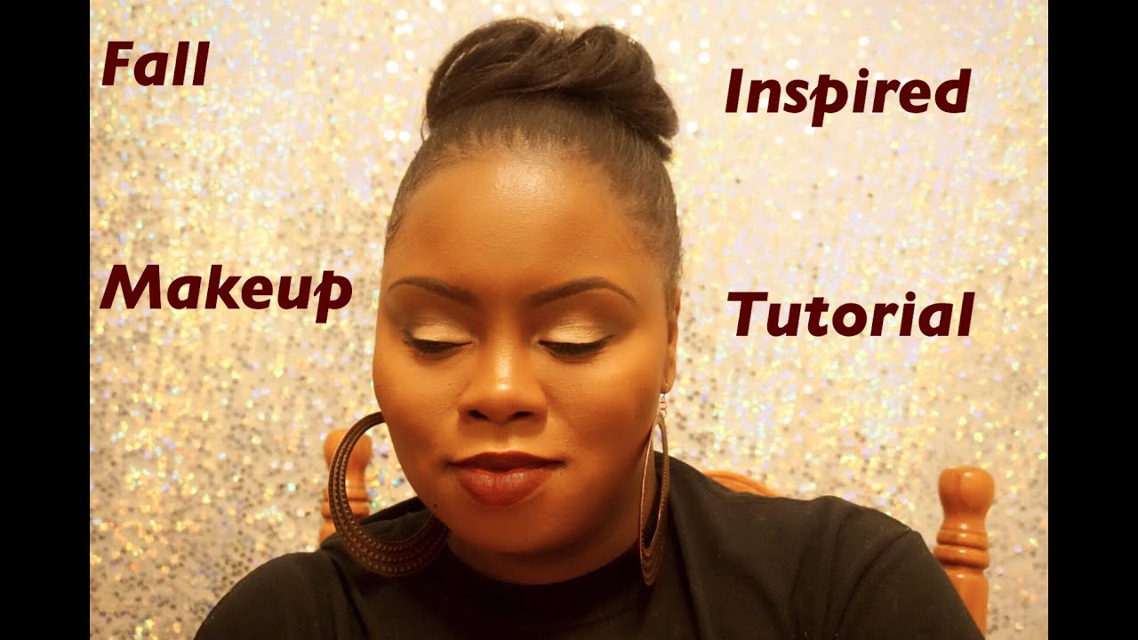 fall inspired makeup tutorial! - YouTube