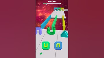 Blob shifter run level -494🤯 SHAPE Challenge #shorts #games #gaming #gameplay