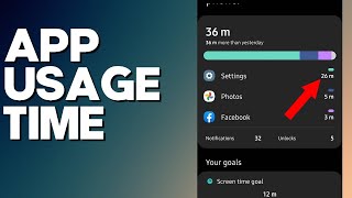 How to Find App Usage Time Settings on Android Phone 2022 screenshot 5