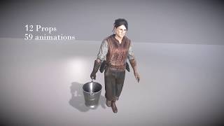 3DModels-Textures: Medieval Worker