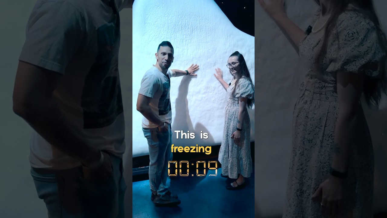 Holding Titanic ICEBERG until one of us CRIES challenge (who will survive??)
