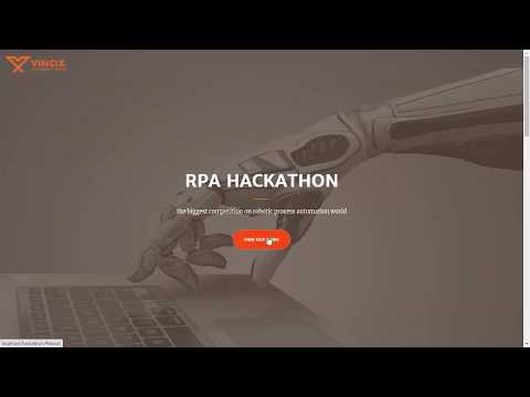 New Vincix RPA Hackathon