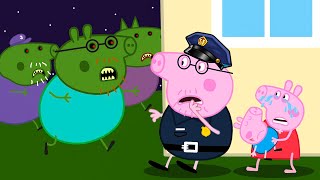 Zombie Apocalypse, Zombies Appear At The Police Room🧟‍♀️ | Peppa Pig Funny Animation