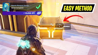 Search Olympus Chests, Visit Mount Olympus and consume food Fortnite