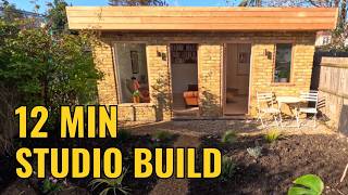 I Built a Garden Studio Solo in 4 Months (Full Time-Lapse)
