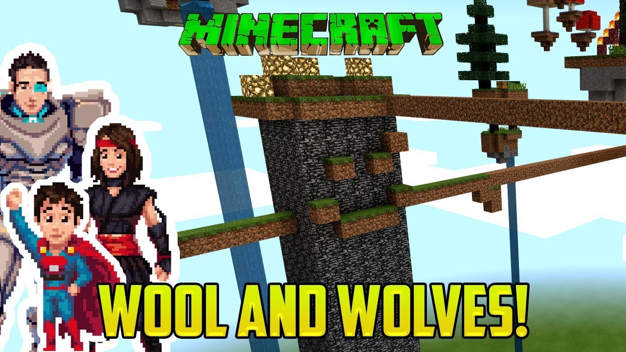 Minecraft: YES! MONUMENT BLOCKS! AND PET WOLVES (Island of Eden PART 3 Mod)
