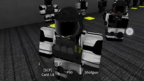 SCP Monster Roleplay V2 how to get Security Department