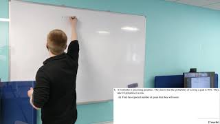 Binomial Distribution Example (1 of 3: Definition and Expectation)