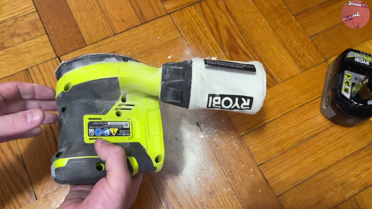 Ryobi Sander - 18v Cordless - PCL406