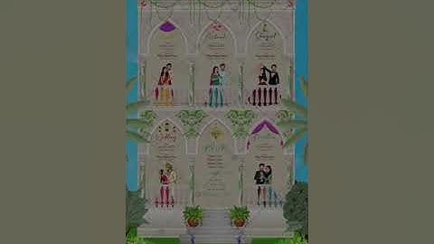 Animated Caricature E-invite Video | Caricature Save The Date | Wedding Invitation Video | IM-2052