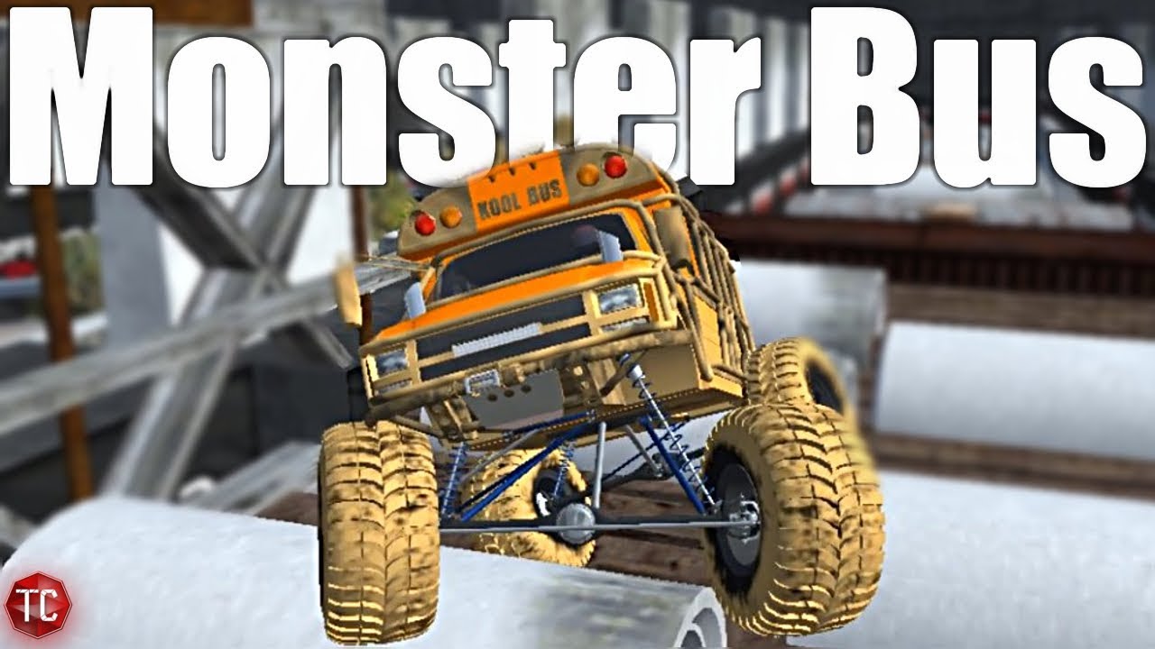 Off-Road Outlaws: MAXED OUT SCHOOL BUS BUILD! BIG TIRE CHALLENGE!!