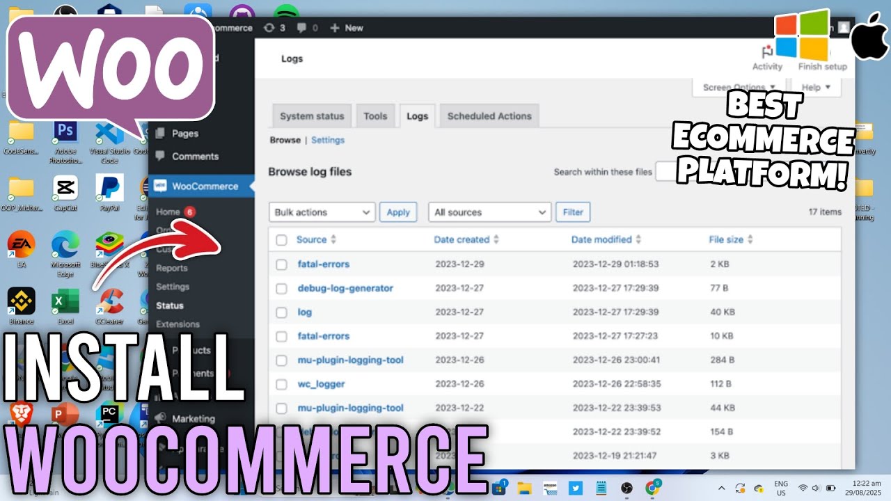 How to Install WooCommerce on Your PC or Laptop - Easy Step-by-Step ...