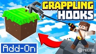 Grappling Hooks Add-On | Early Showcase | Minecraft Marketplace Addon