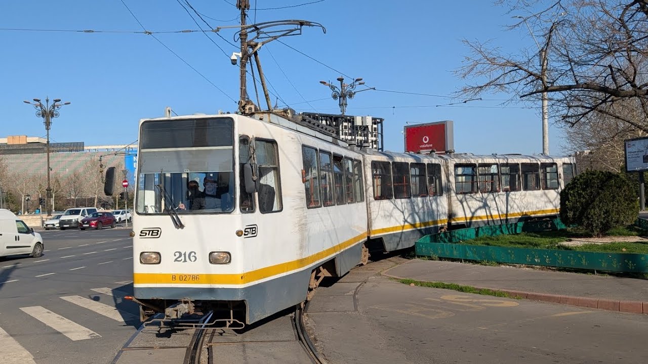 Trams in Bucharest and Galati, March 2025