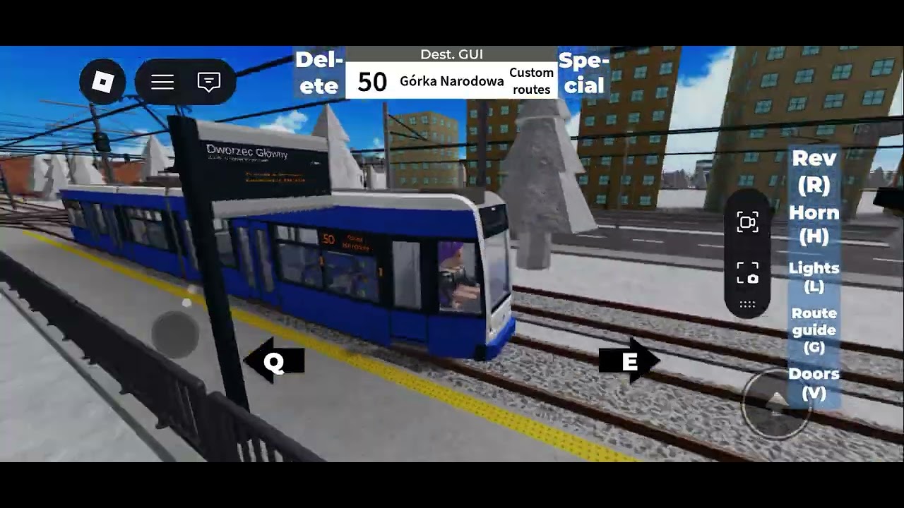 Trains trams and buses