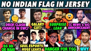 Tg Apex S8ul 💔 No Indian Flag On Jersey😳, Tg Cc Surprise Leak🤐, Jonty Reply Pahadi, S8ul Huge Leaks🤯