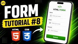 HTML Forms in Urdu/Hindi | Input Types (Text, Email, radio, checkbox) | Tutorial #8