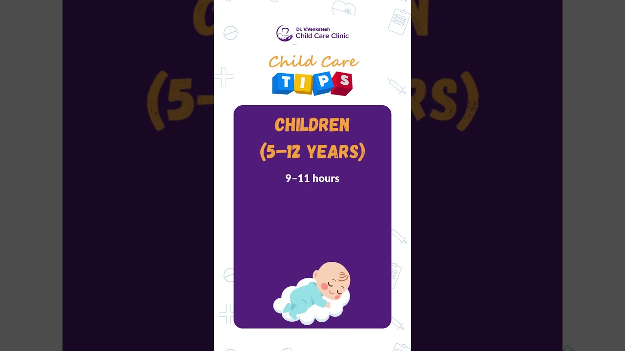 🛏️💤 Child Care Tips: Minimum Bedtime Requirements 💤🛏️