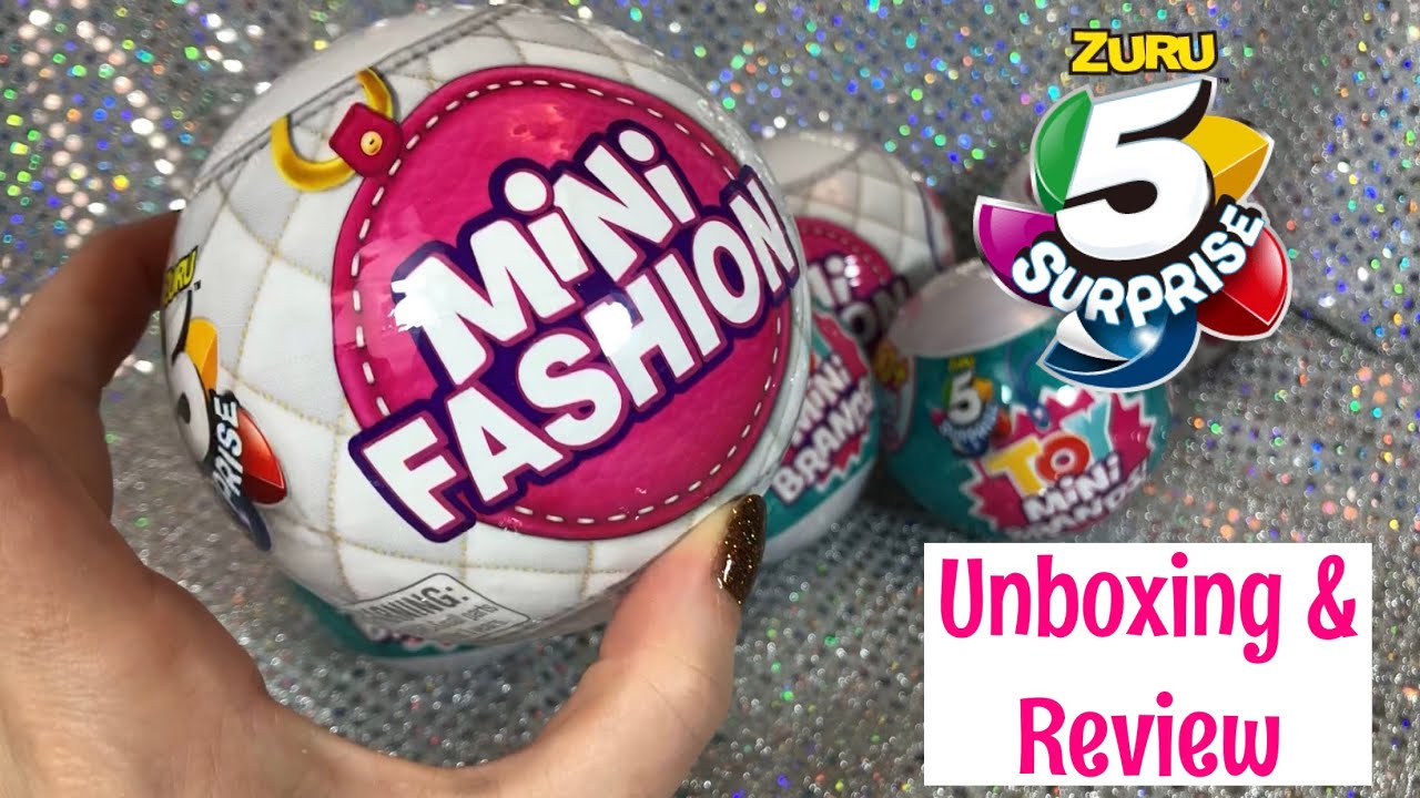 UNBOXING 9 BALLS OF MINI BRANDS SERIES 5!! 