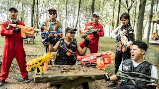 Action Nerf War : Seal X Warriors Nerf Guns Fight Group Of Criminals Mr Mundo Bandits Diamonds