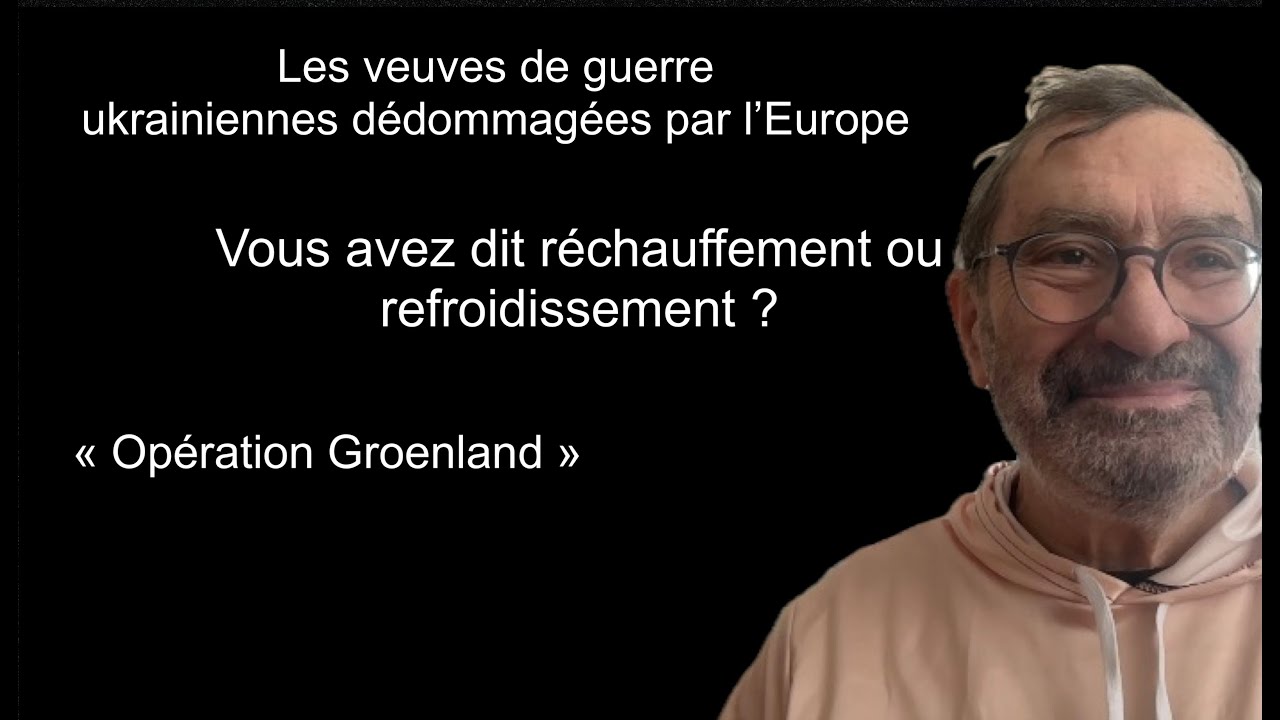 Le point de presse Ukraine Groenland Europe 