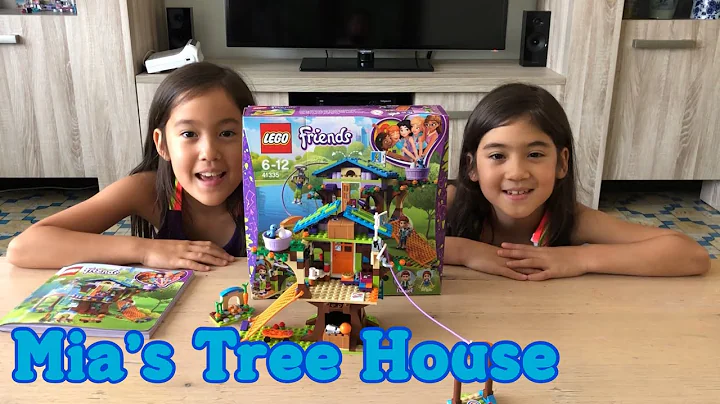 LEGO Friends Mia’s Tree House Unboxing | Twin Kids Family Fun TV