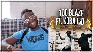 100 Blaze - BINKS feat. Koba LaD  | FRENCH RAP REACTION 🔥🔥