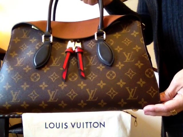 Bag of the Day 54: Louis Vuitton TUILERIES Monogram Canvas in Safran  Leather #bagoftheday 