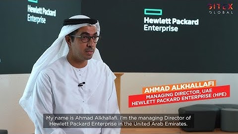 Hewlett Packard Enterprise (HPE) at GITEX GLOBAL 2022