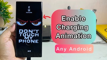 How To Enable Battery Charging Animation on Any Android Phone 