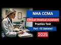 CCMA Practice Test NHA 2025 | Updated Questions and Answers