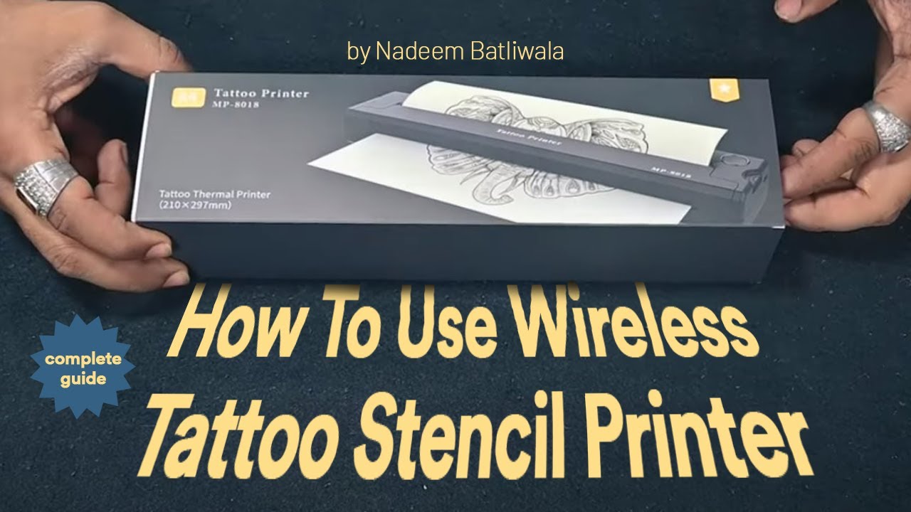 How to set up Tattoo Stencil Ink on Epson M1120 wifi “paano iset up ang  stencil ink printer” 